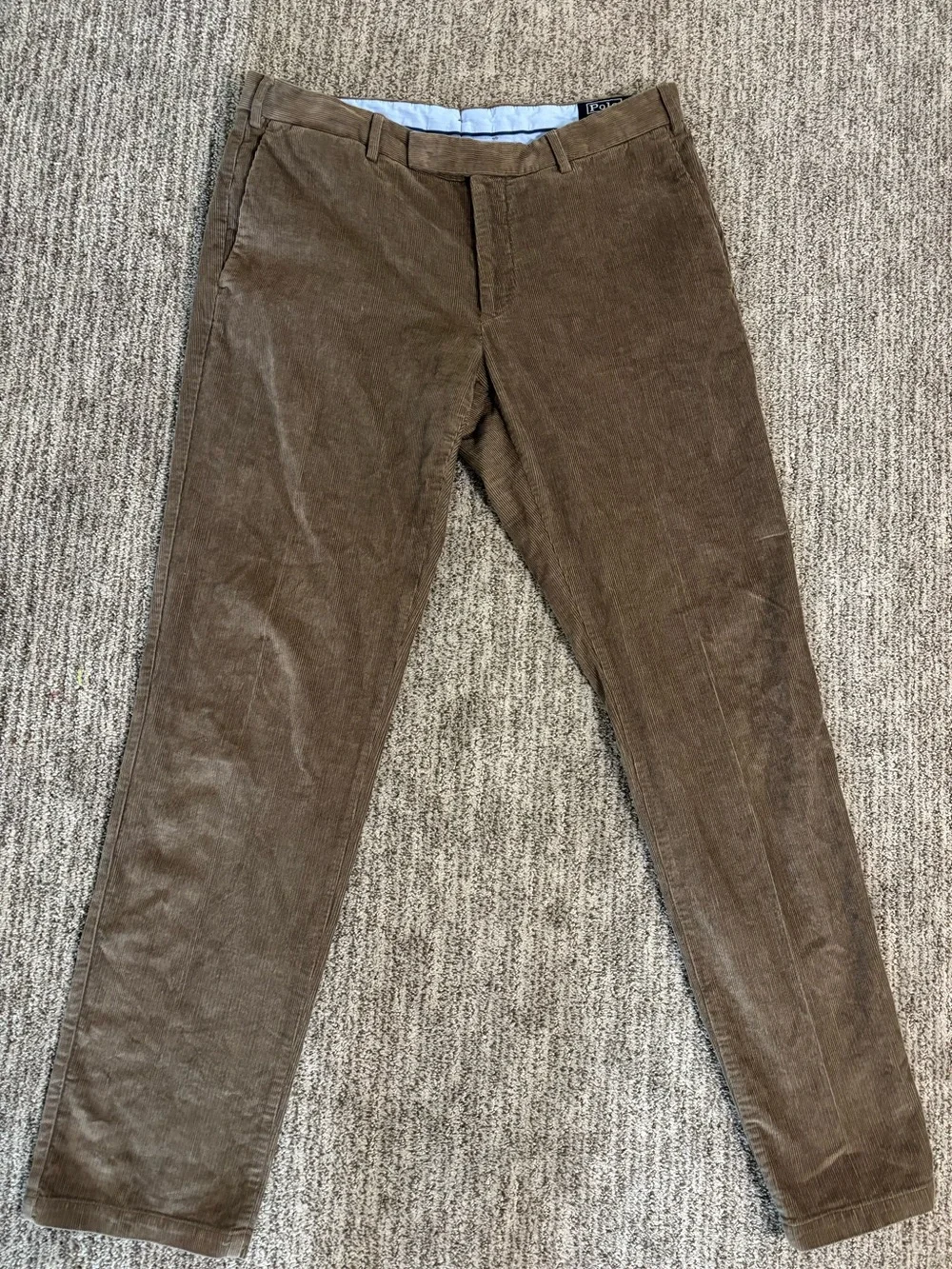 Men's Vintage Polo Ralph Lauren Preppy Fit Corduroy Pants size 33/32